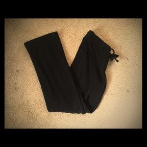 Fuzzy black old navy pajama pants